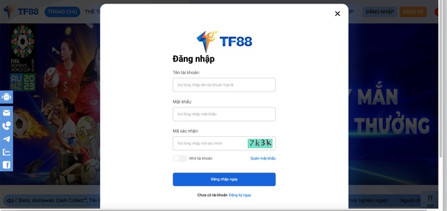 Cách Đăng Nhập TF88 Thành Công Ngay Từ Lần Đầu Tiên